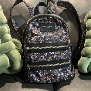 Marc Jacobs Multicolor Floral Backpack